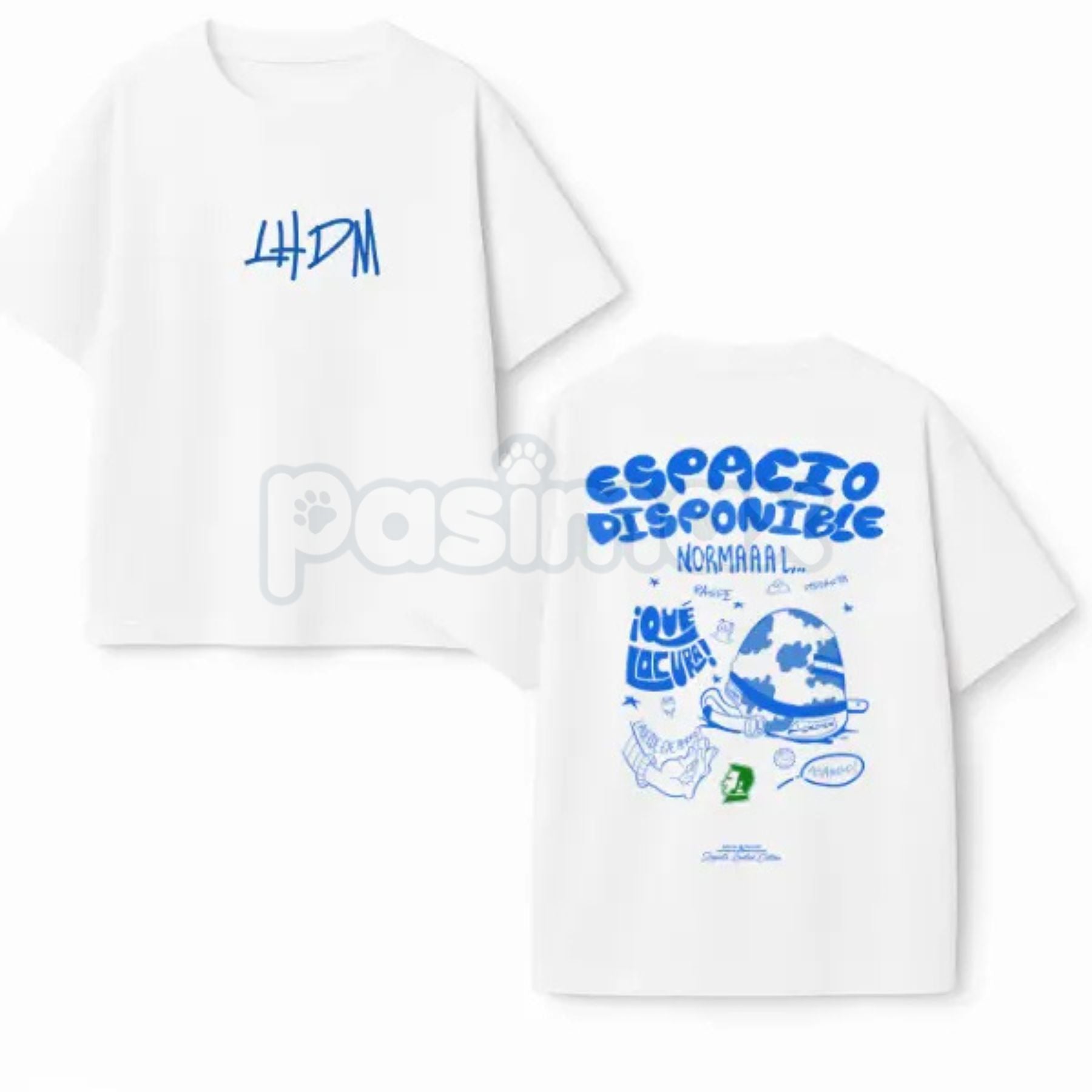 Pasimax LHDM Zoquete Funny Graphic Tee - Whimsical Pop Culture Slogan Shirt, Casual Spanish Humor Apparel, Soft Cotton Unisex