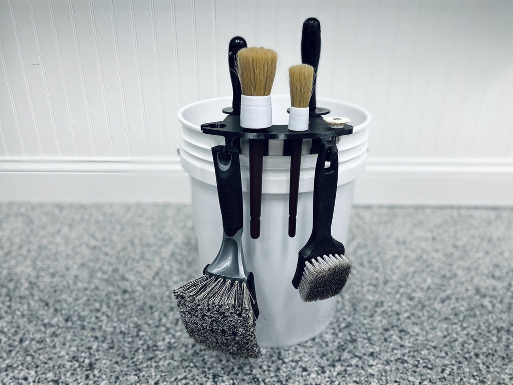 BucketCaddy - Wheel, Tire, & Detailing Brush Organizer for 5-gallon and 6-gallon Car Wash Buckets – Stubby Nozzle Co., view 6