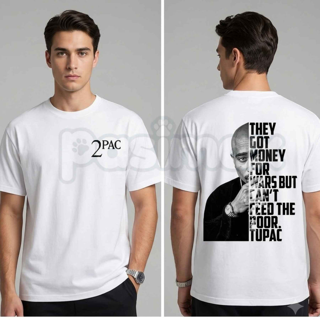 2Pac Rapper Shirt – Classic 90s Hip Hop Rap Graphic Tee, Vintage Tupac Shakur Shakur Legend Unisex Streetwear T-Shirt