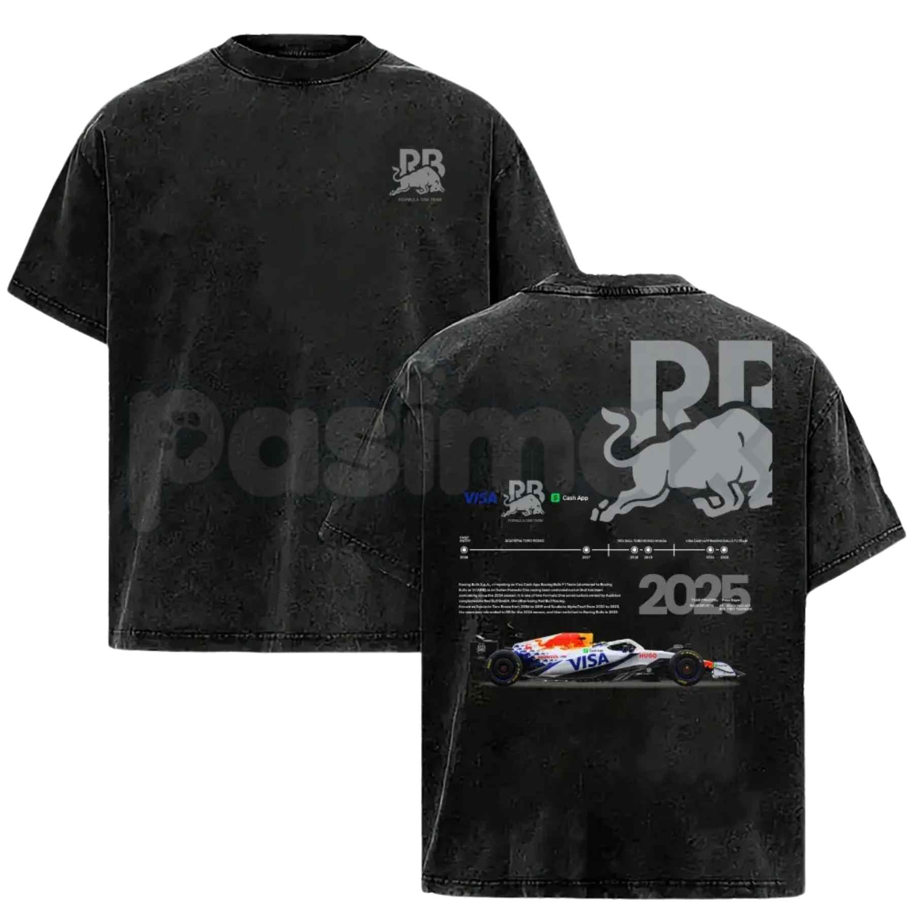 Men's Vintage Open Wheel Racing T-Shirt – Retro Grand Prix Graphic Tee, Washed Lightweight Cotton Motorsport Streetwear Top