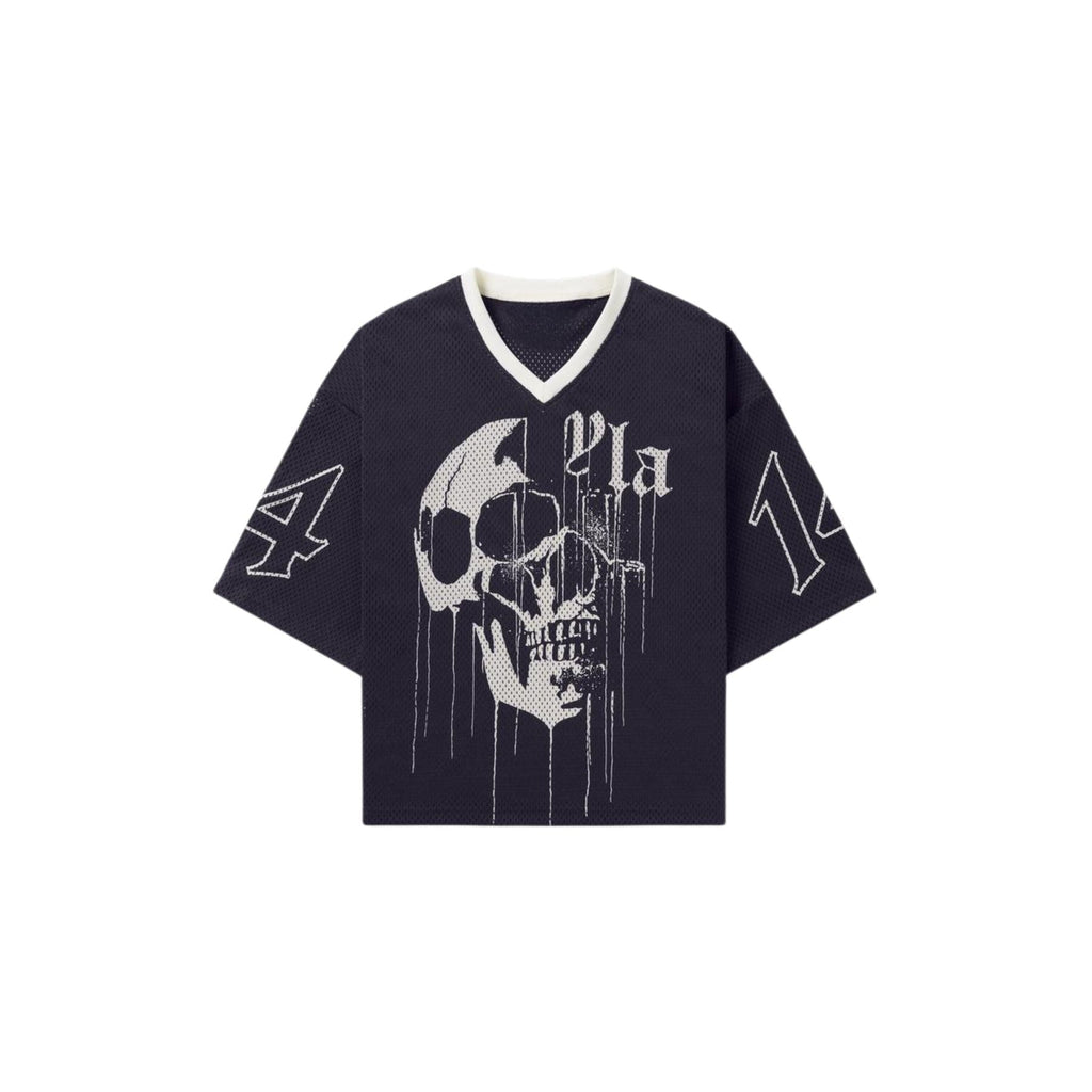 Pasimax Drippy Skull Streetwear Mesh Jersey — lifestyle context