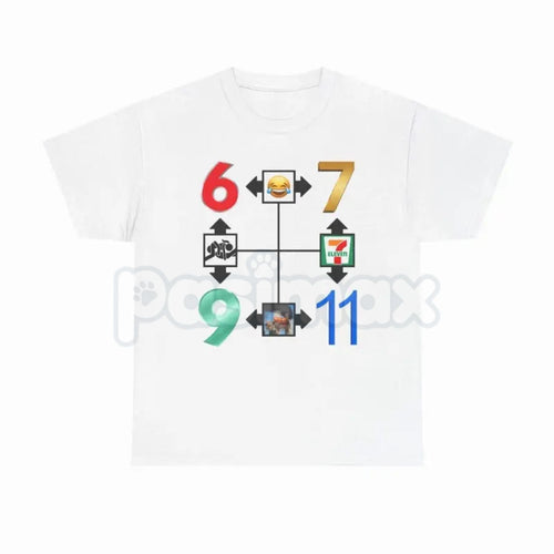 67911 Unisex Heavy Cotton T-Shirt – Premium 100% Cotton Structured Graphic Tee, Soft Lived-In Heavyweight Industrial Top, Minimalist Essential Daily Silhouette Shirt, Made in USA