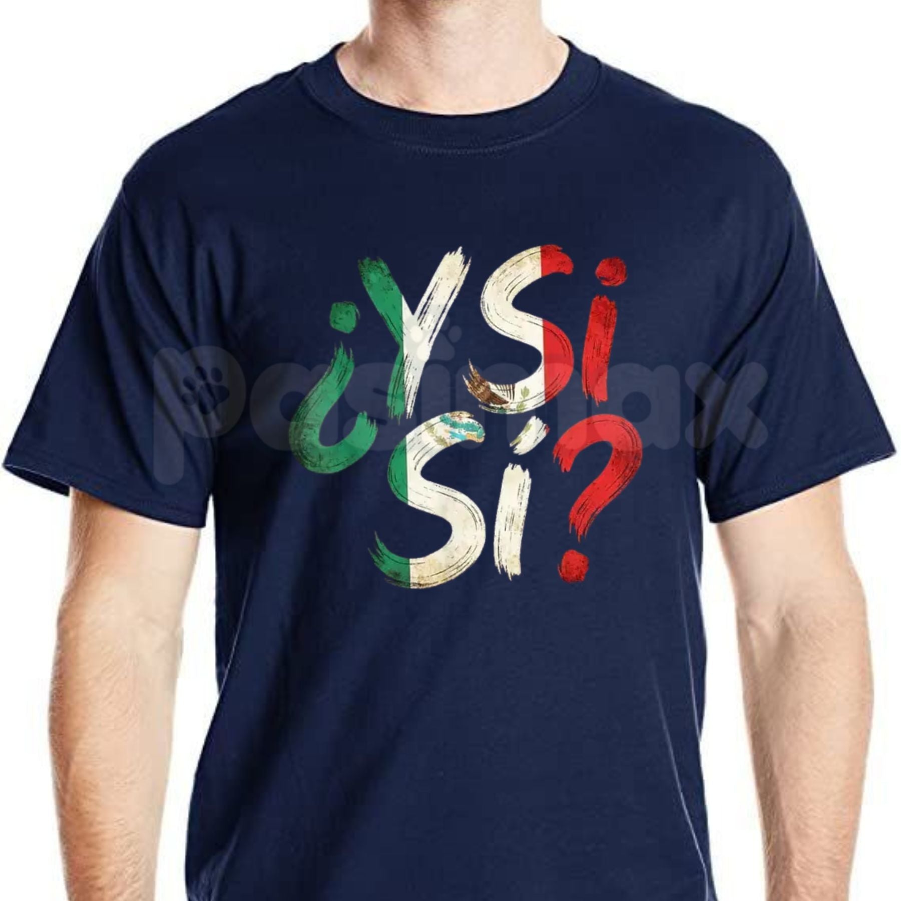 ¿Y Sí? Mexican Flag Grunge T-Shirt – Y Si Si Mexico Vintage Graphic Tee, Bold Latino Heritage Unisex Streetwear Shirt