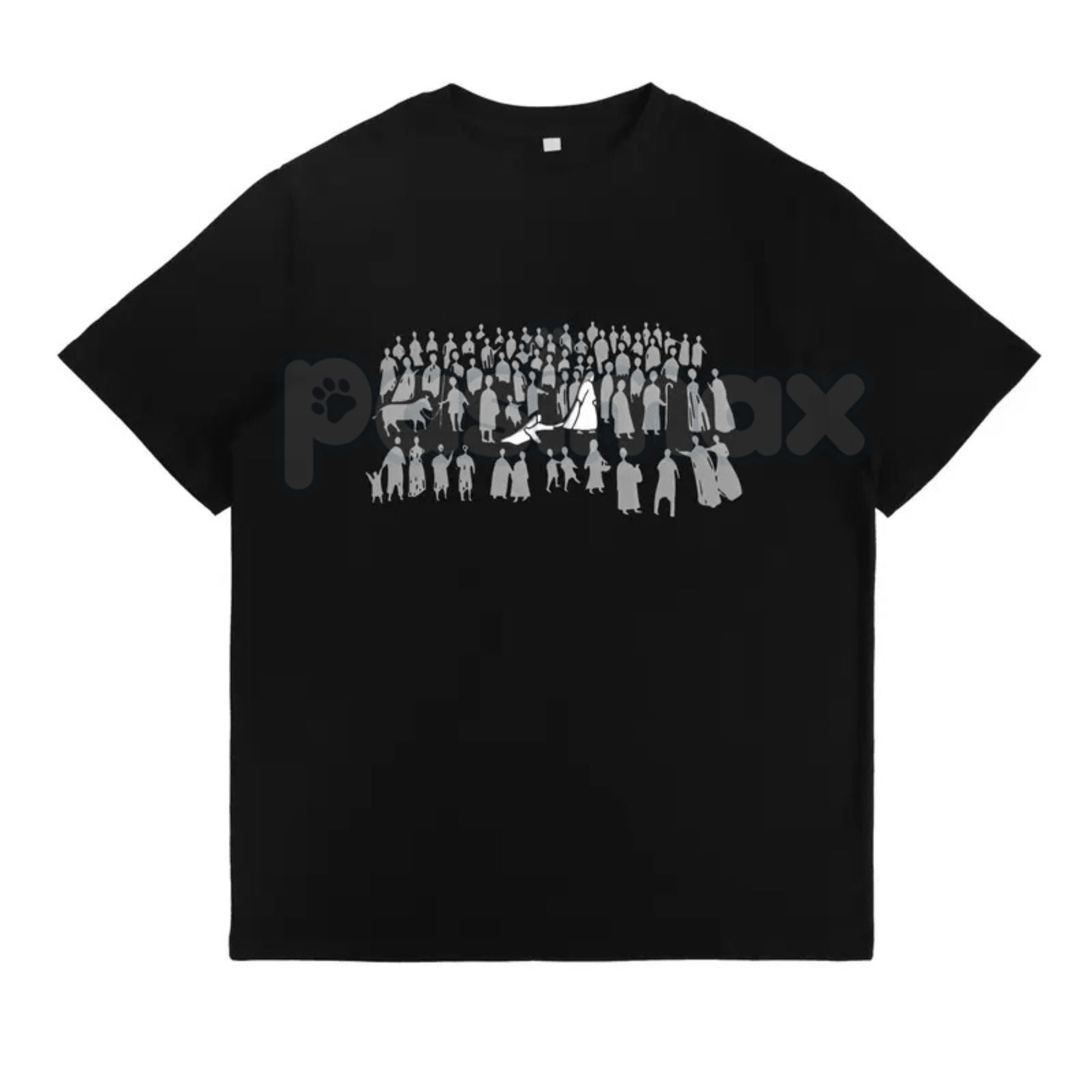 Pasimax By His Wounds Christian T-Shirt – Jesus Graphic Hoodie, Faith-Based Sweatshirt & Gospel Apparel — detail close-up