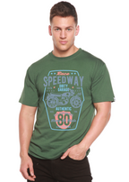 Spun Bamboo Speedway Motorcycle Spun Bamboo® Men's Bamboo Viscose/Organic Cotton Short Sleeve Graphic T-Shirt — side view