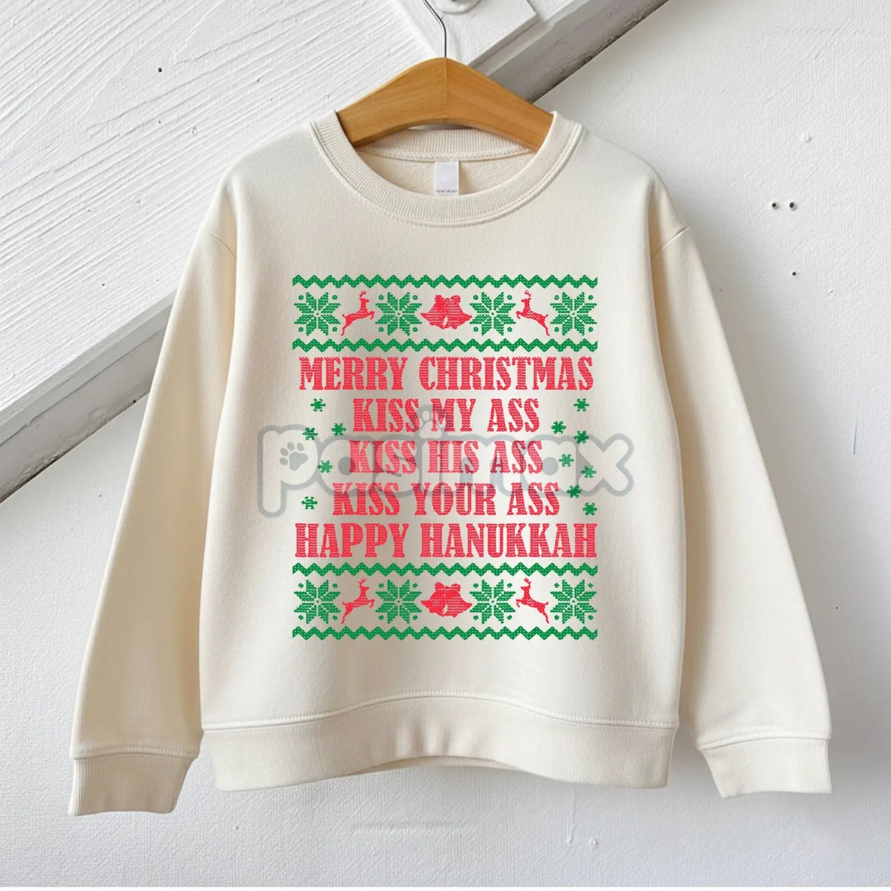Pasimax National Lampoon's Christmas Vacation Sweatshirt — detail close-up