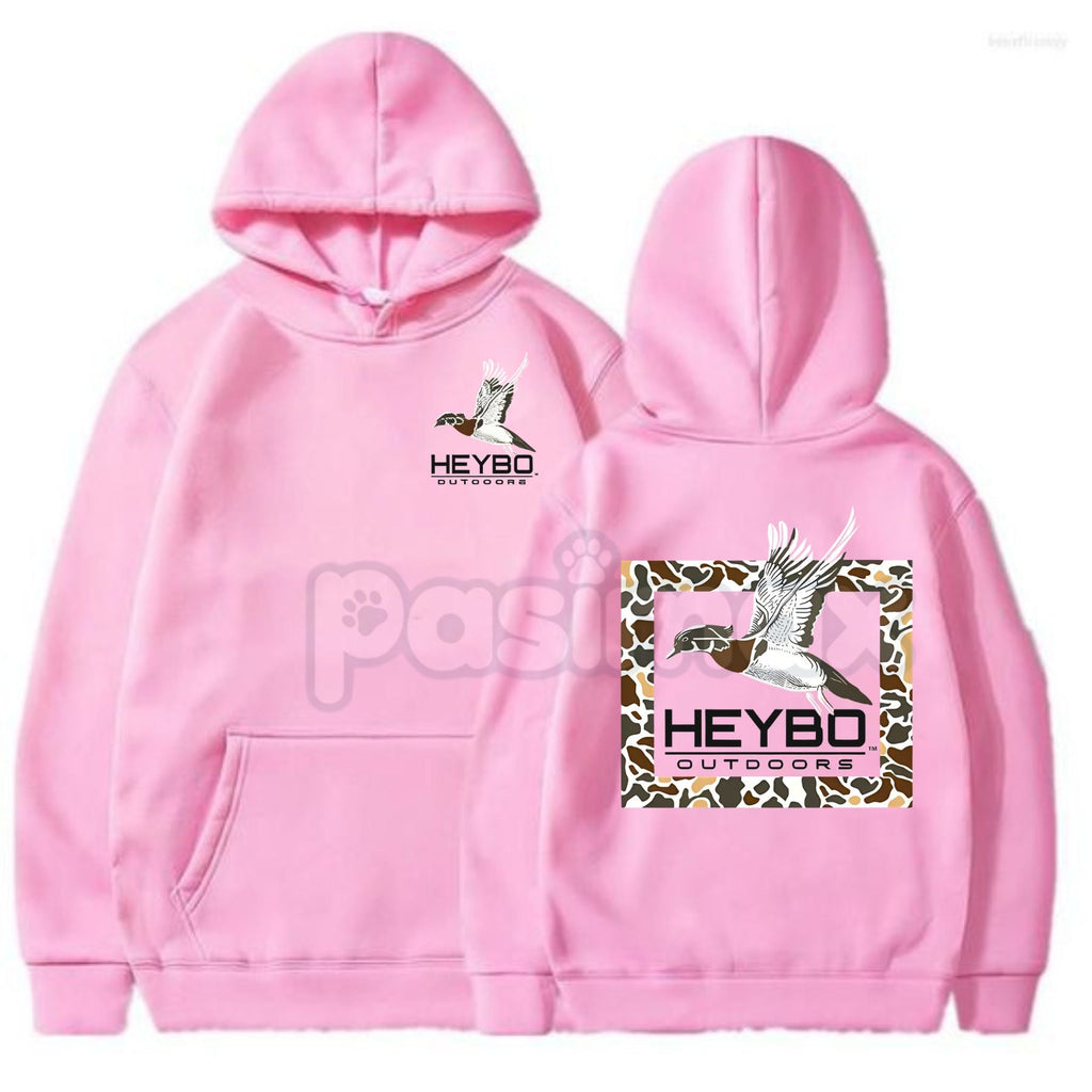Pasimax Heybo Outdoors Hoodie – Classic Hunting & Fishing Apparel Pullover, Essential Active Lifestyle Gear, Unisex — detail 