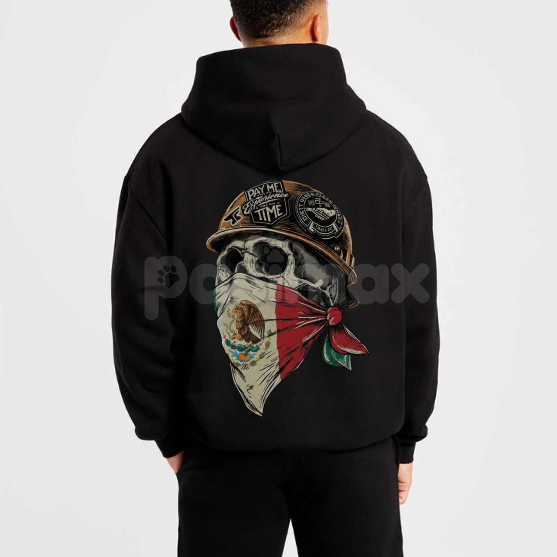 Pasimax "Pay Me For My Experience, Not My Time" Hoodie – Professional Slogan Pullover, Value & Skill Statement Apparel, Unise