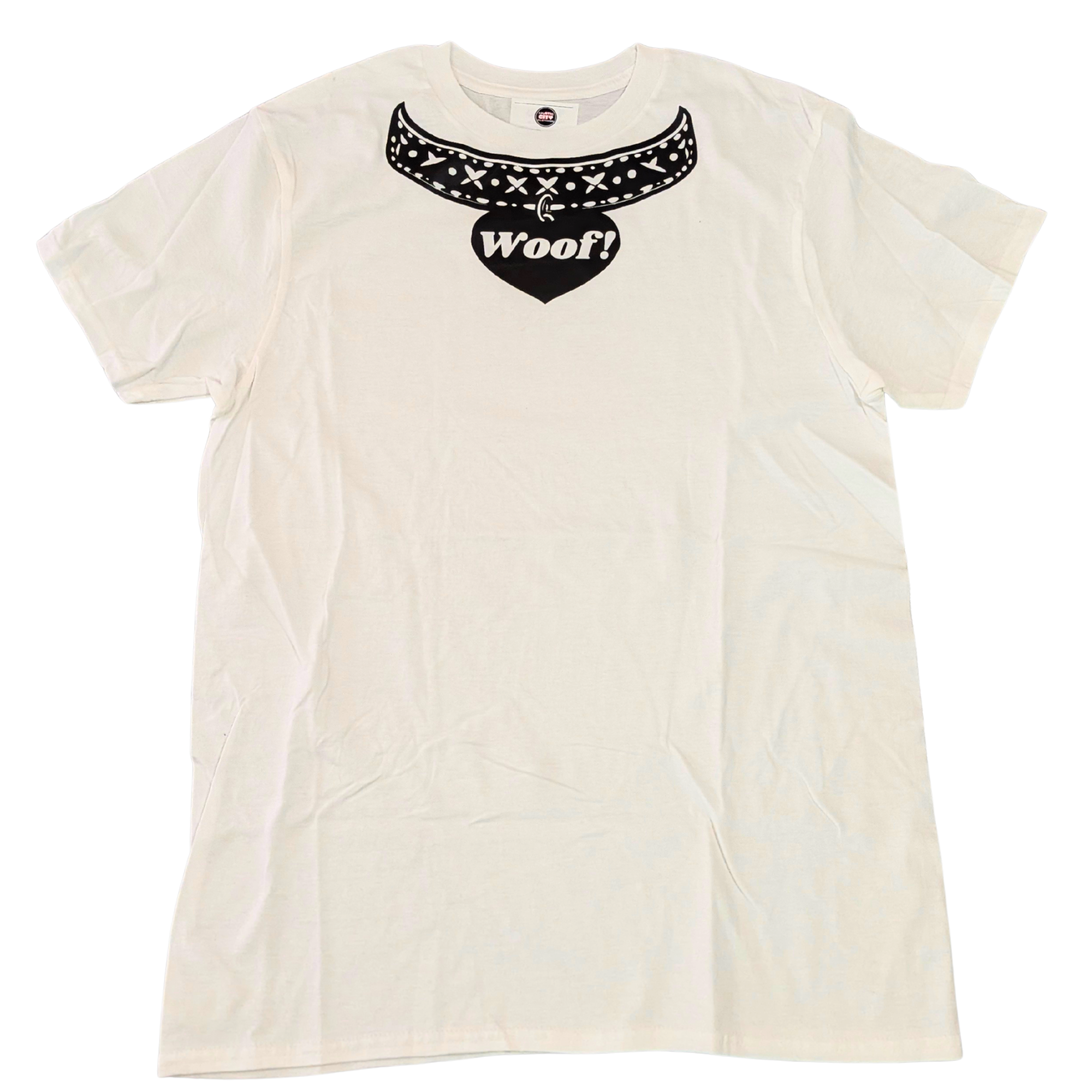 Hustle City Clothing Pup Collar Streetwear Graphic T-Shirt — alternative angle