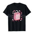 Pasimax Baby Daddy Tears Love Heart Shirt – Dad Is My Valentine Hoodie & Funny Sarcastic Sweatshirt — detail close-up