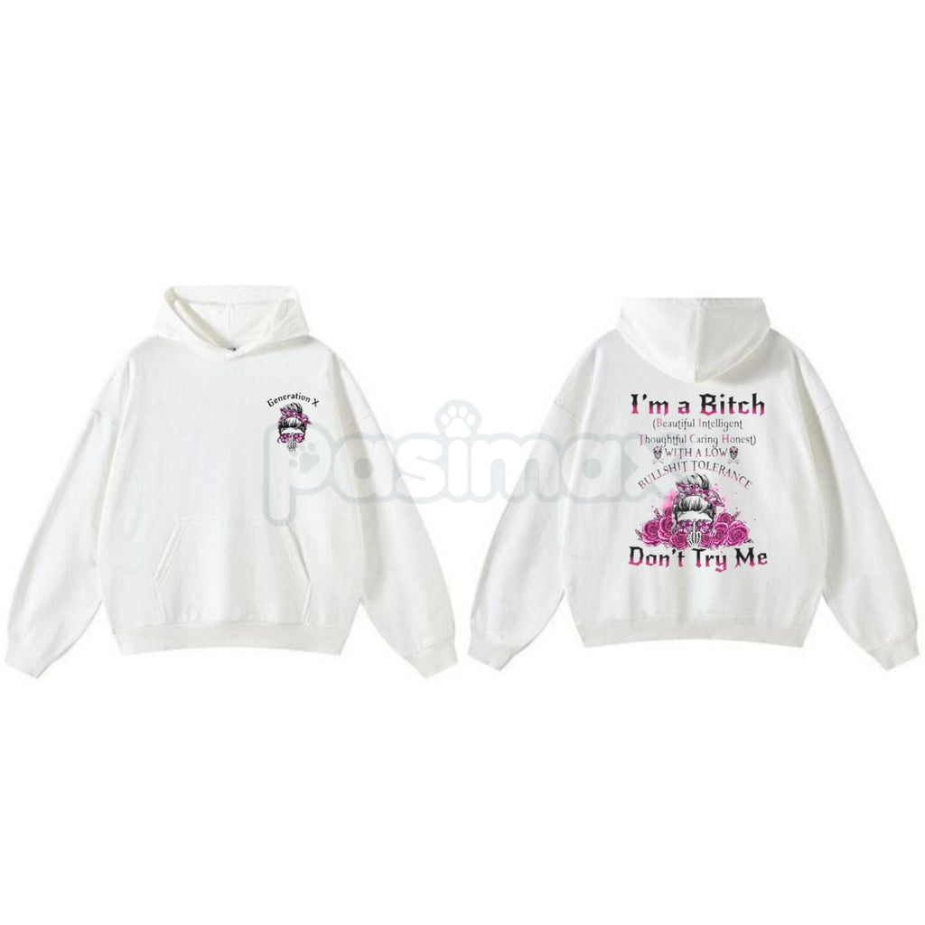 Pasimax Generation Skull Hoodie — detail close-up