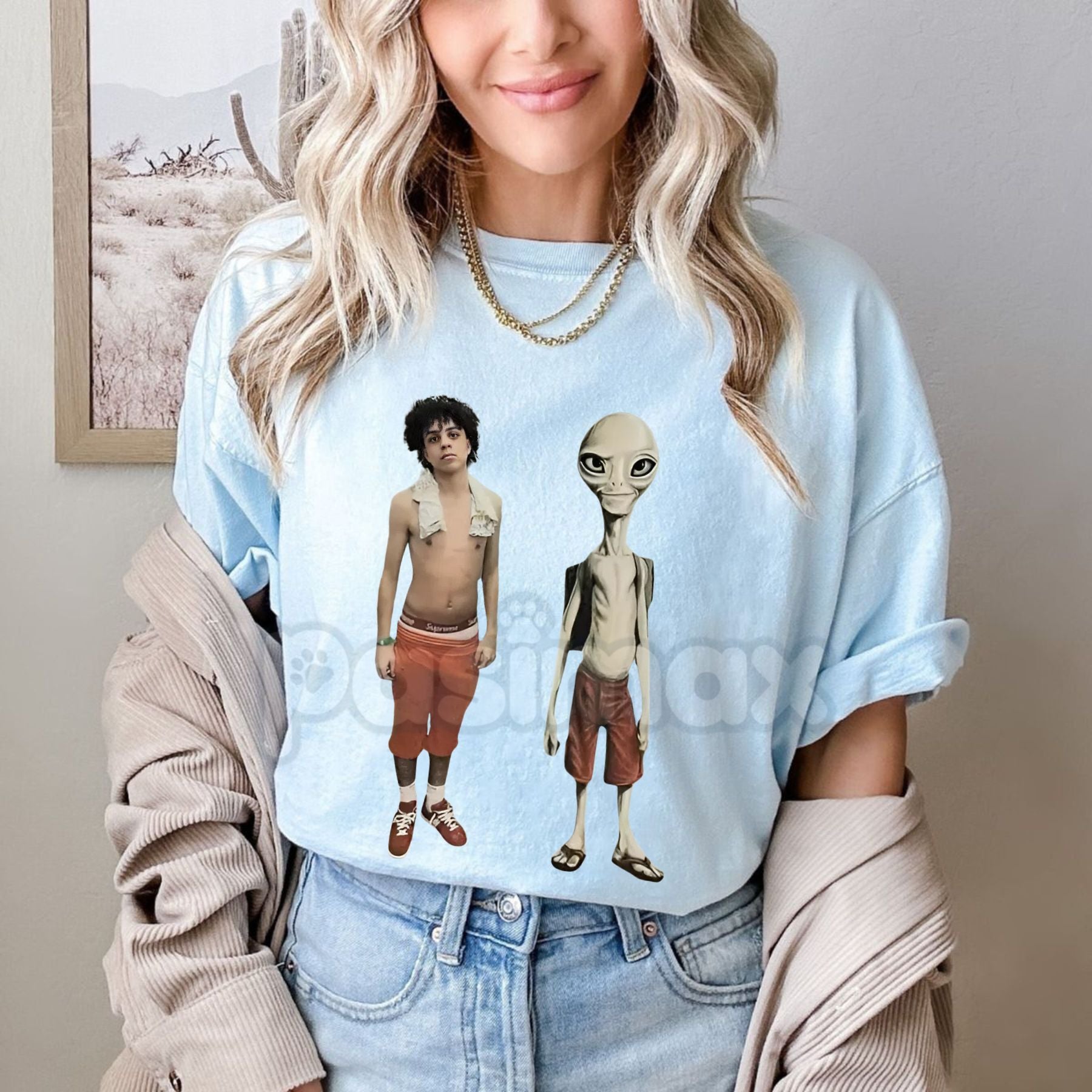 Pasimax Xav & Paul Graphic T-Shirt - Premium 100% Cotton Unisex Fan Tee, Exclusive Xav and Paul Duo Merchandise, Modern Minim