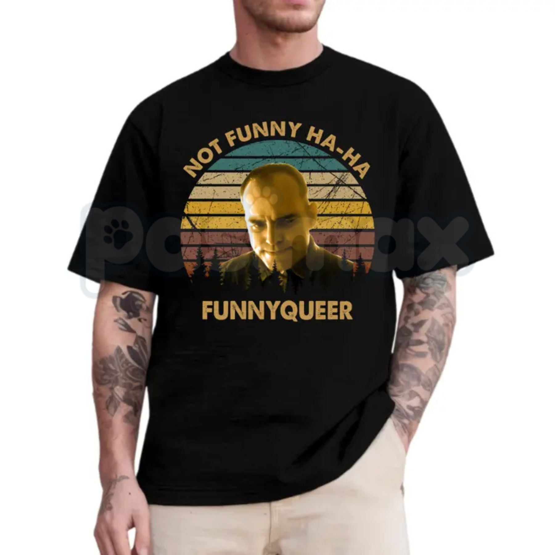 "No Funny Ha-Ha" Vintage Sling Blade T-Shirt – Retro 90s Cult Classic Movie Quote Novelty Graphic Tee
