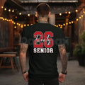 Pasimax Twenty 26 Senior Hoodie – Class of 2026 Graduation Sweatshirt & T-Shirt, Senior Year Game Day Fit — lifestyle context
