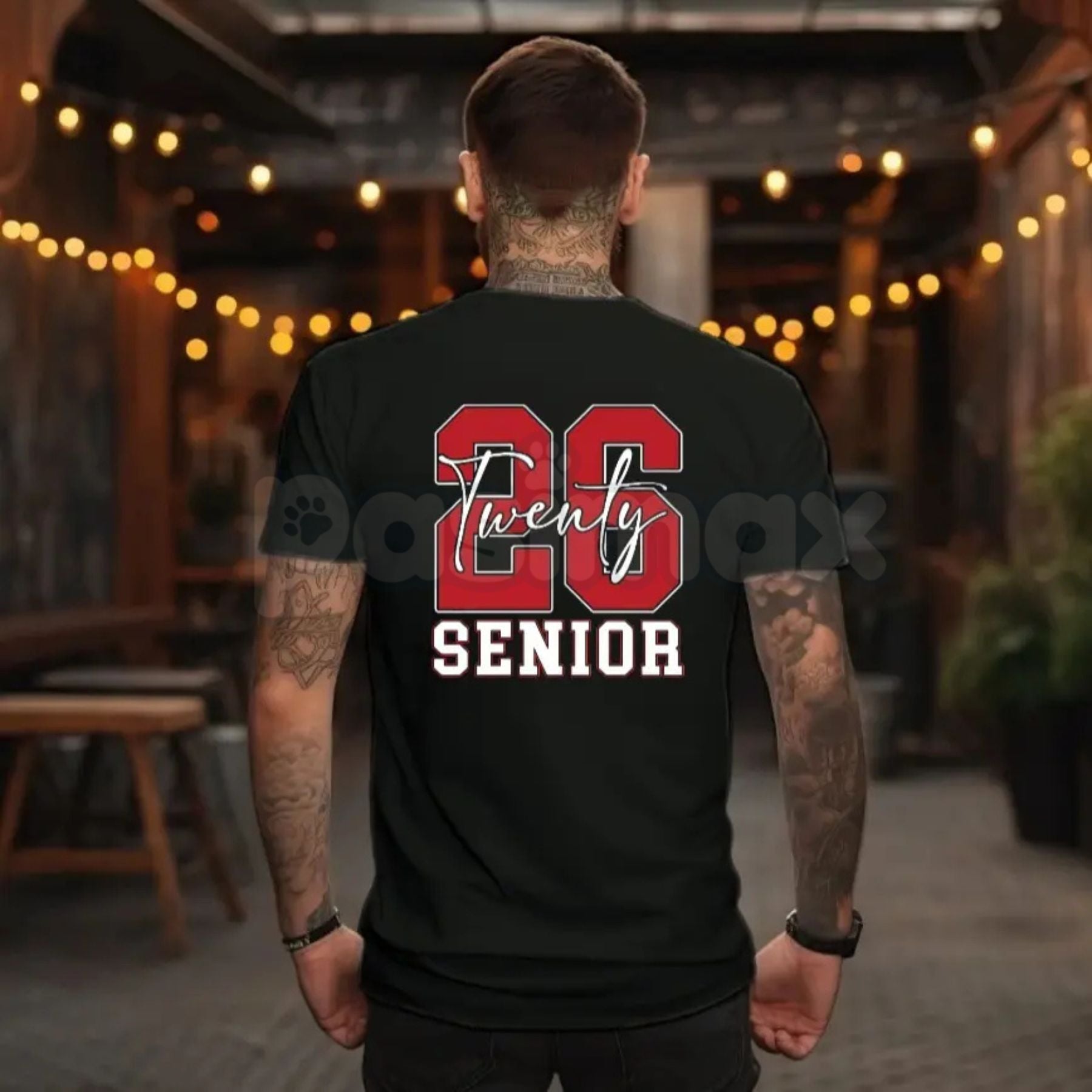 Pasimax Twenty 26 Senior Hoodie – Class of 2026 Graduation Sweatshirt & T-Shirt, Senior Year Game Day Fit — lifestyle context