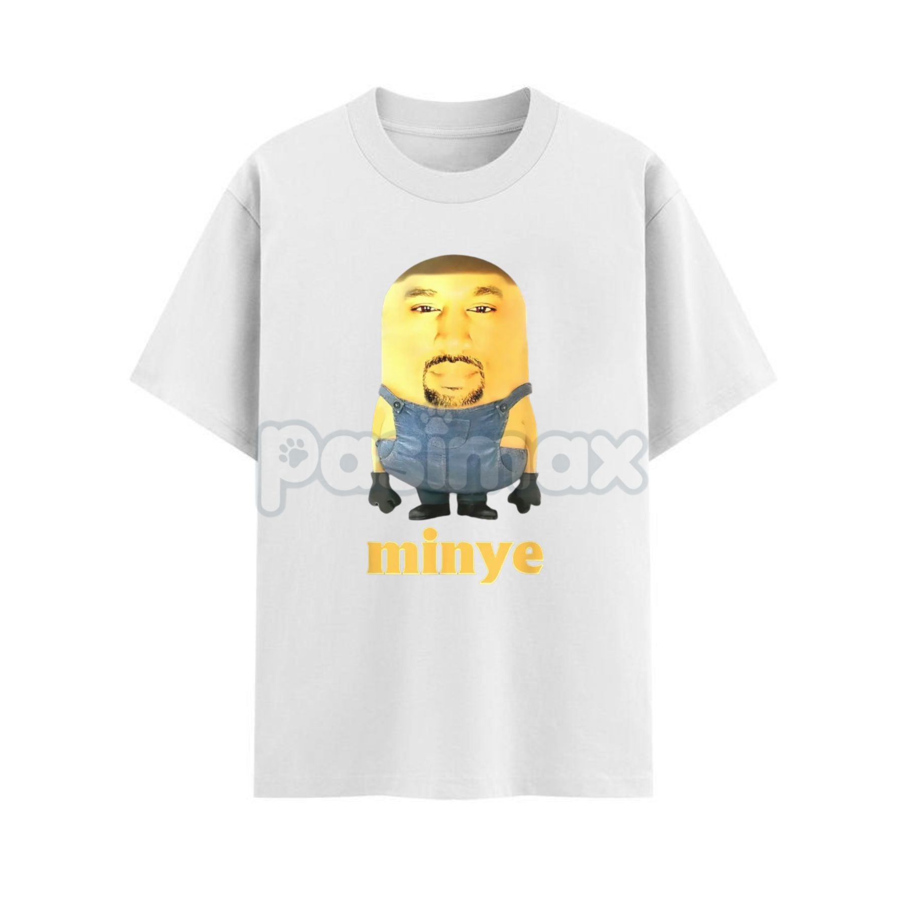 Pasimax "Funny Minye" Cartoon Graphic Tee — detail close-up