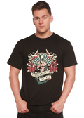 Spun Bamboo The Sea Will Spun Bamboo® Men's Bamboo Viscose/Organic Cotton Short Sleeve Graphic T-Shirt — main product shot