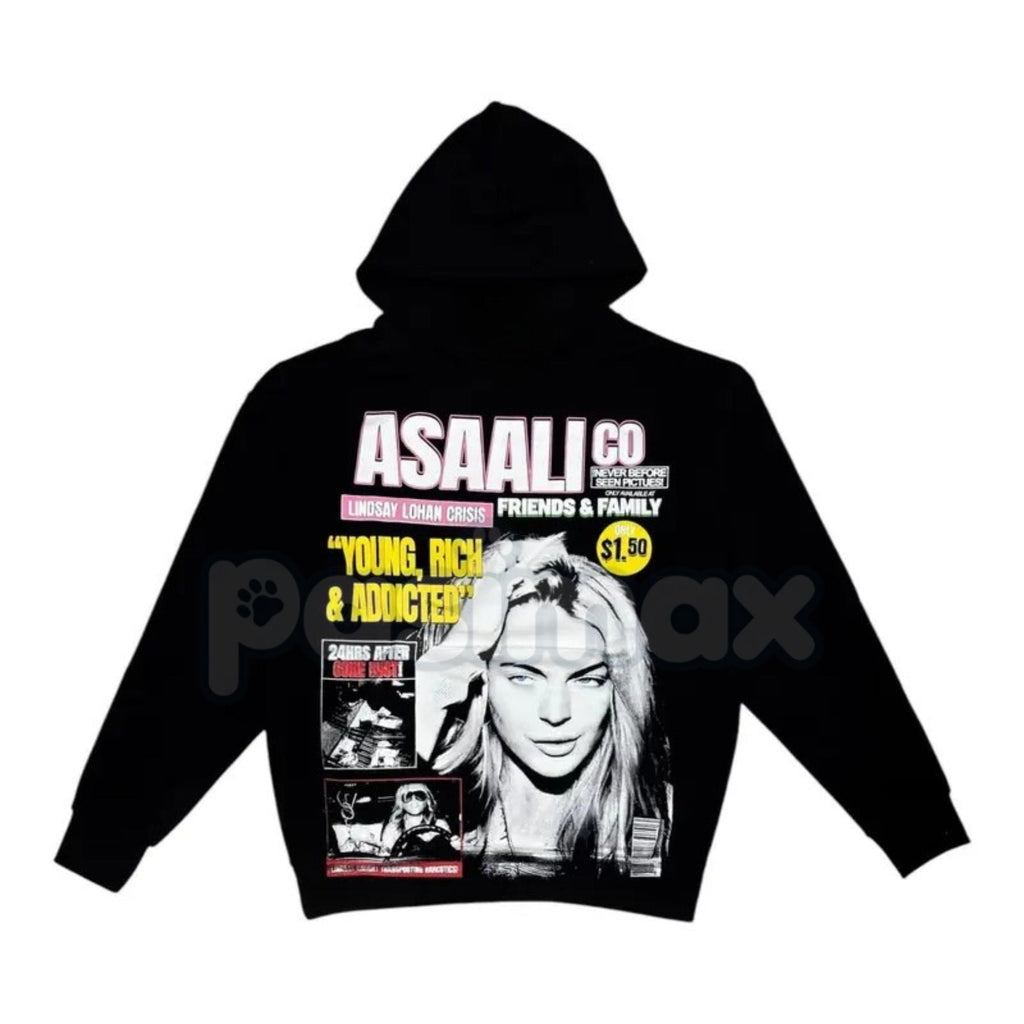 Pasimax FNF Lindsey Pullover – Dedicated Fitness & Lifestyle Hoodie, Signature Series Apparel, Unisex — detail close-up