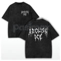 Pasimax The Resistance Tour: ABOLISH ICE Heavy Metal Tee — detail close-up