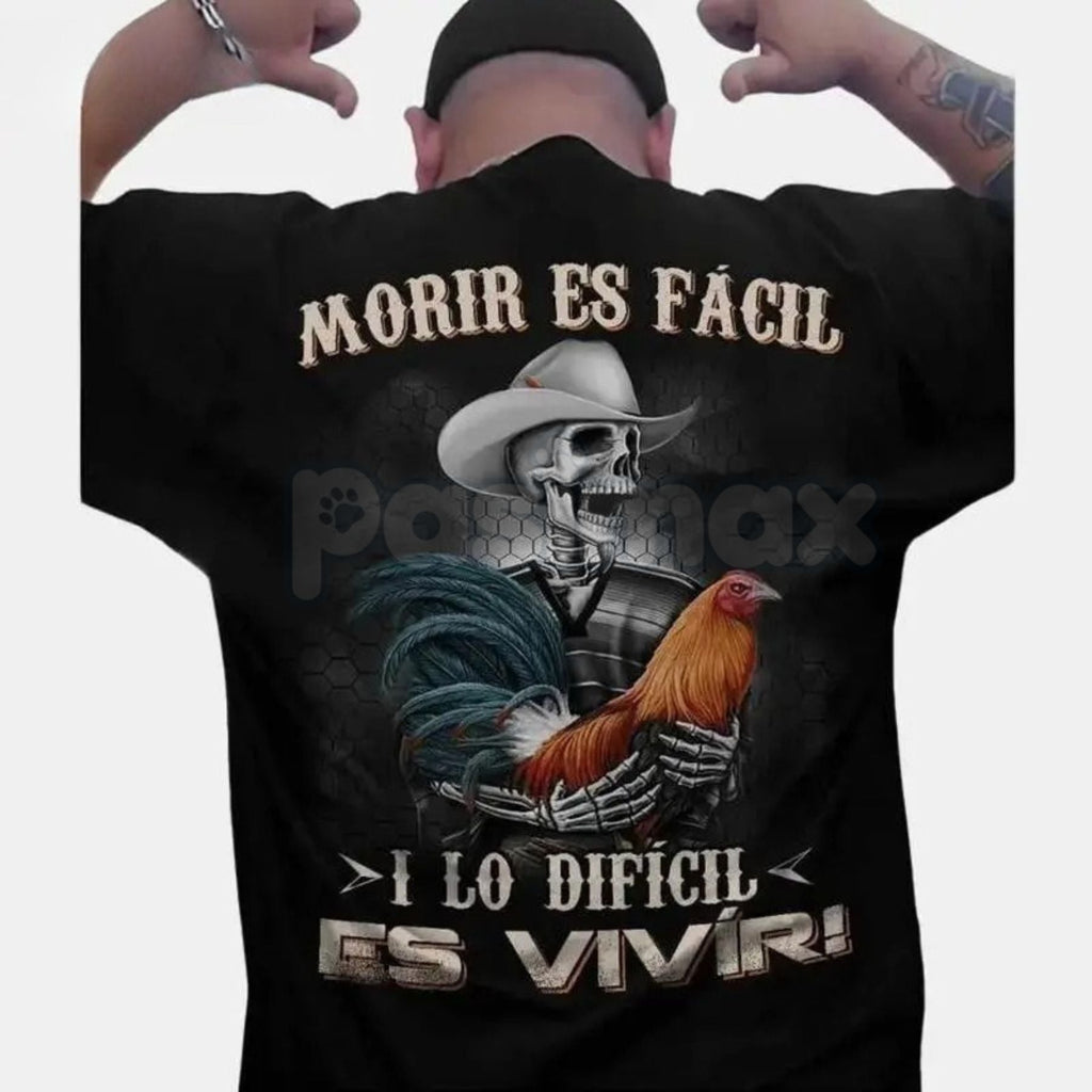 Moris Es Fácil Mexican Style Shirt – Día de los Muertos Graphic Hoodie & Chicano Aesthetic Sweatshirt