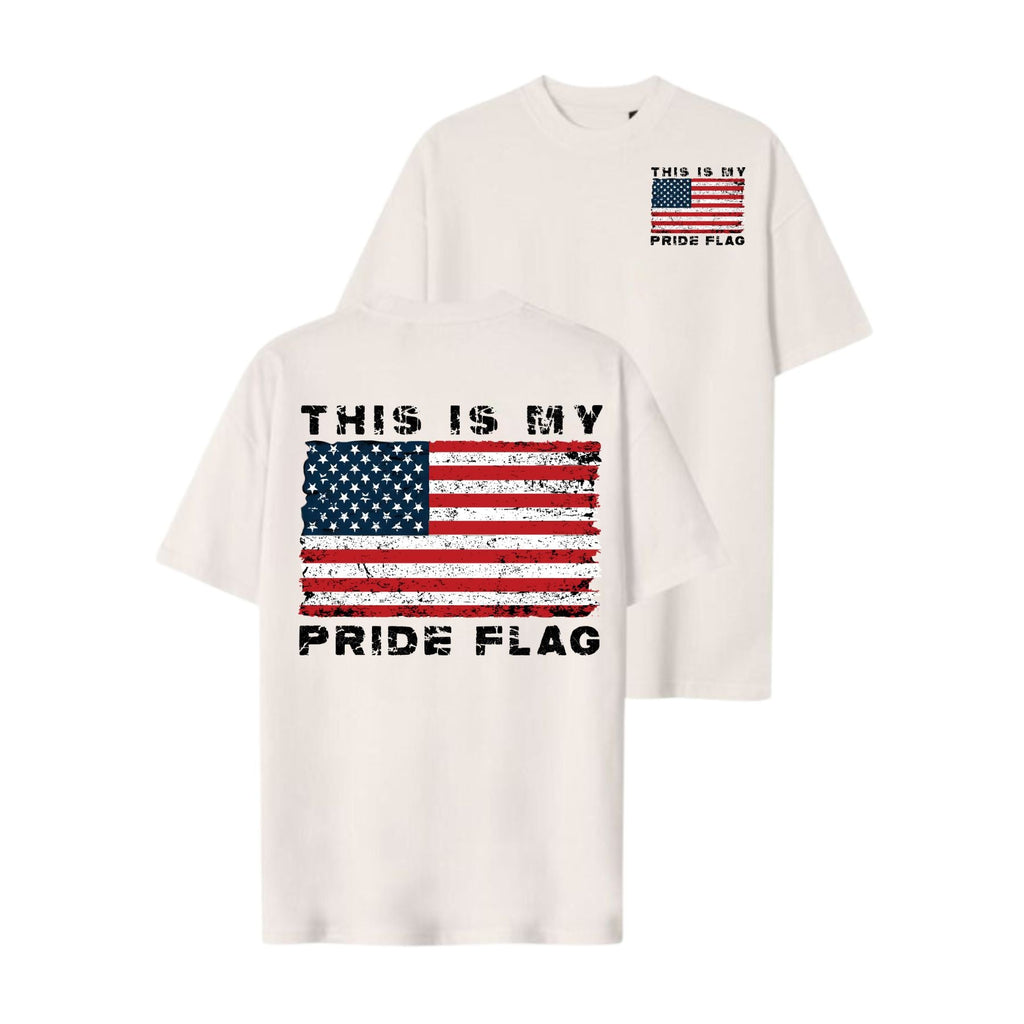 Pasimax "This is My Pride Flag" T-Shirt — detail close-up