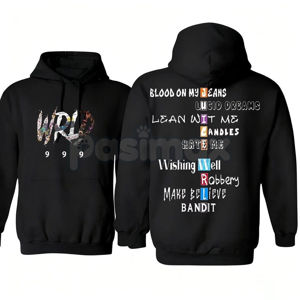 Pasimax Juice 999 Hip Hop Rapper Hoodie – Legends Never Die Concert Tour Pullover, Fan Merch & Streetwear, Unisex — detail cl