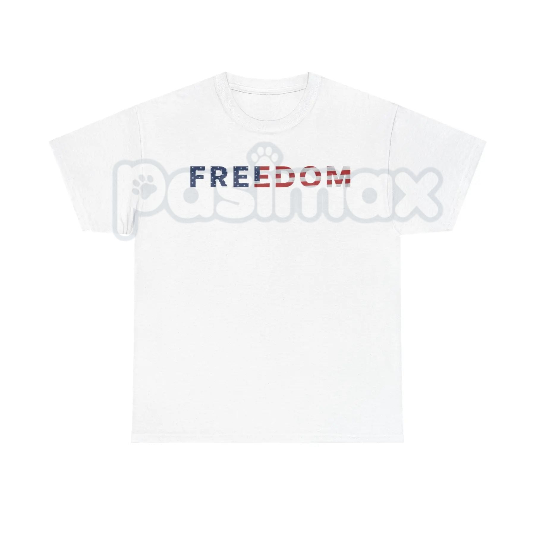 Pasimax Ameri-Humor Anniversary & Valentine's T-Shirt - Funny Patriotic Couple's Graphic Tee, Premium 100% Cotton Romantic Co