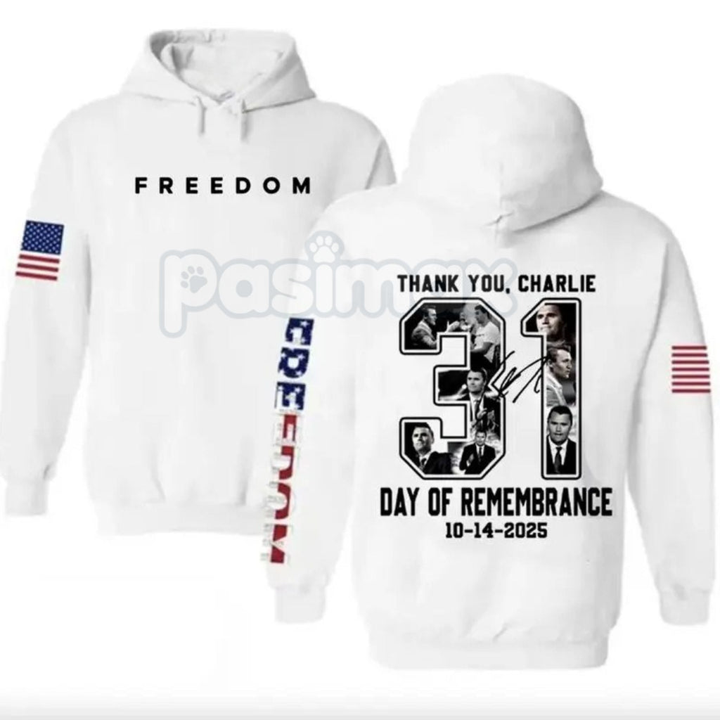 Pasimax National Day of Remembrance October 14th 2025 Hoodie — detail close-up