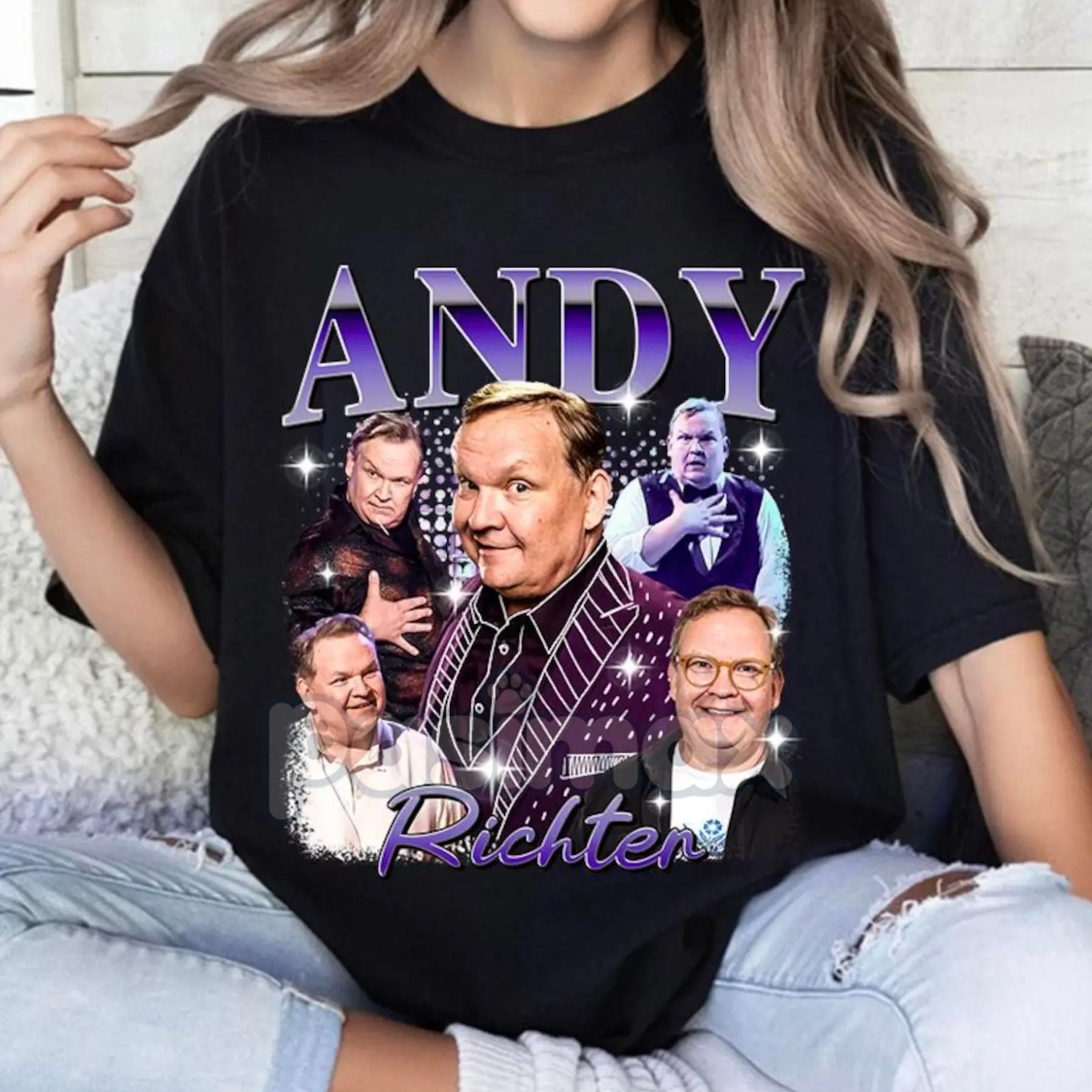 Pasimax Andy Richter 'King of the Ballroom' DWTS 2025 T-Shirt – Conan Sidekick Dance Tee, Unisex Comfort Color Bootleg — deta