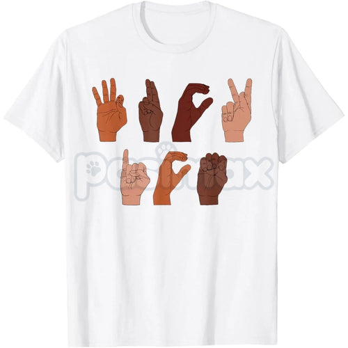 F ICE Hand Sign Language T-Shirt - Anti-Deportation Chinga La Migra Tee, ASL Immigration Rights Shirt, Abolish ICE Activist Apparel, Social Justice Protest Top, Pro-Immigrant Solidarity Graphic Tee