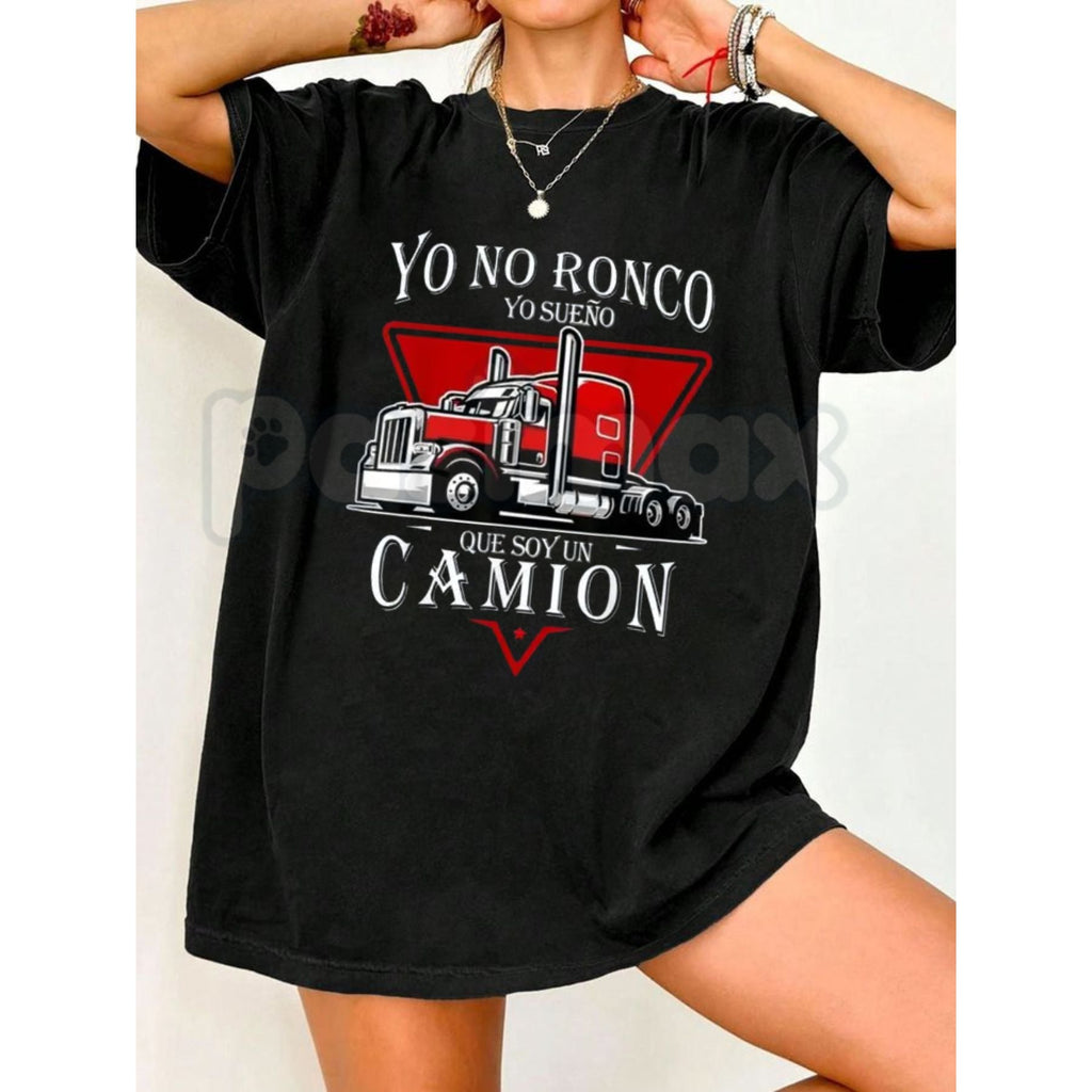Funny "I Don't Snore I Dream of Being a Latin Dad Truck" T-Shirt – Men's Humorous Graphic Tee