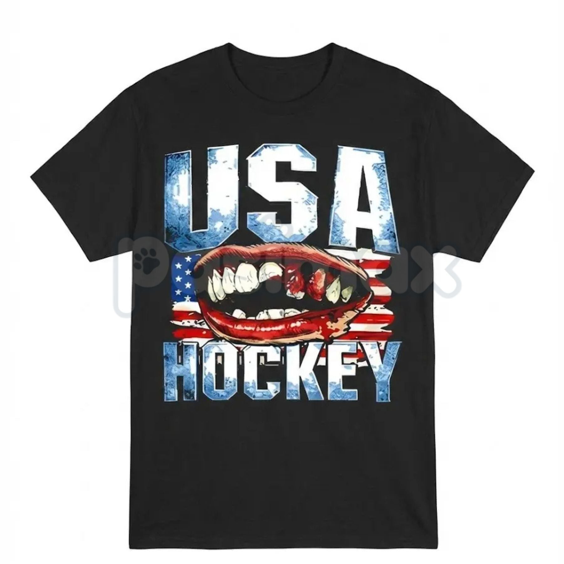 Pasimax Megan Keller USA Hockey Vintage T-Shirt - Women’s Olympic Hockey Winner Graphic Tee, Premium Heavyweight 100% Cotton 