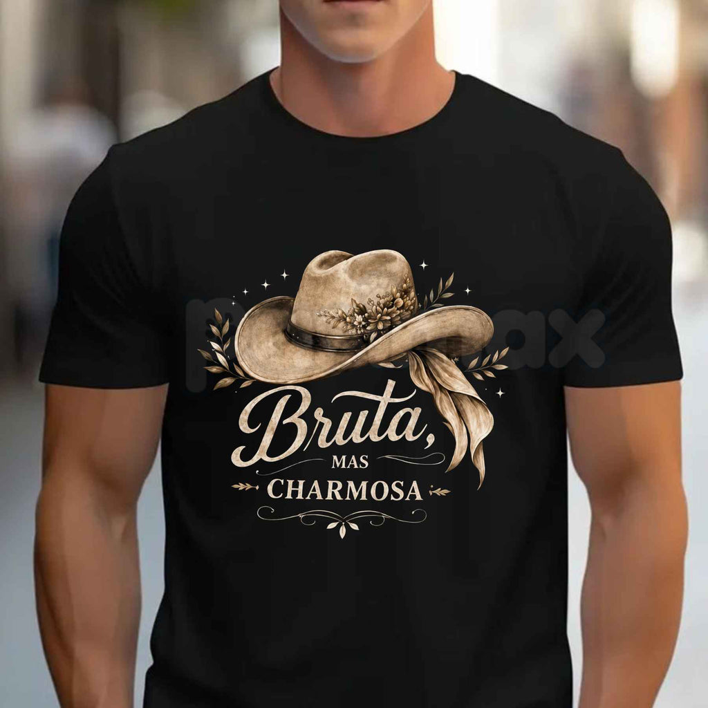 Wild Yet Charming T-Shirt – Trendy Vintage Aesthetic Graphic Tee, Unisex Cotton Streetwear Shirt