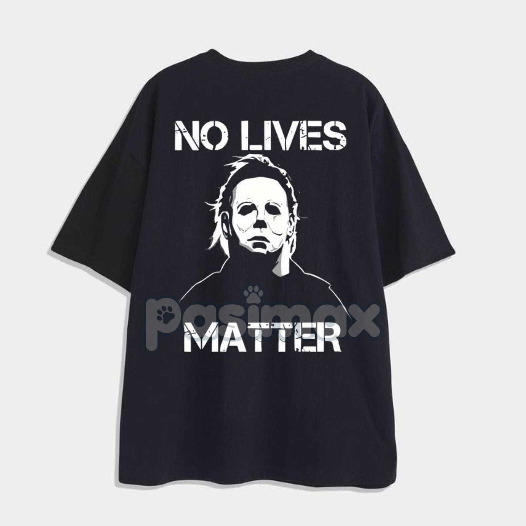 Pasimax The Shape Michael Myers T-Shirt — lifestyle context
