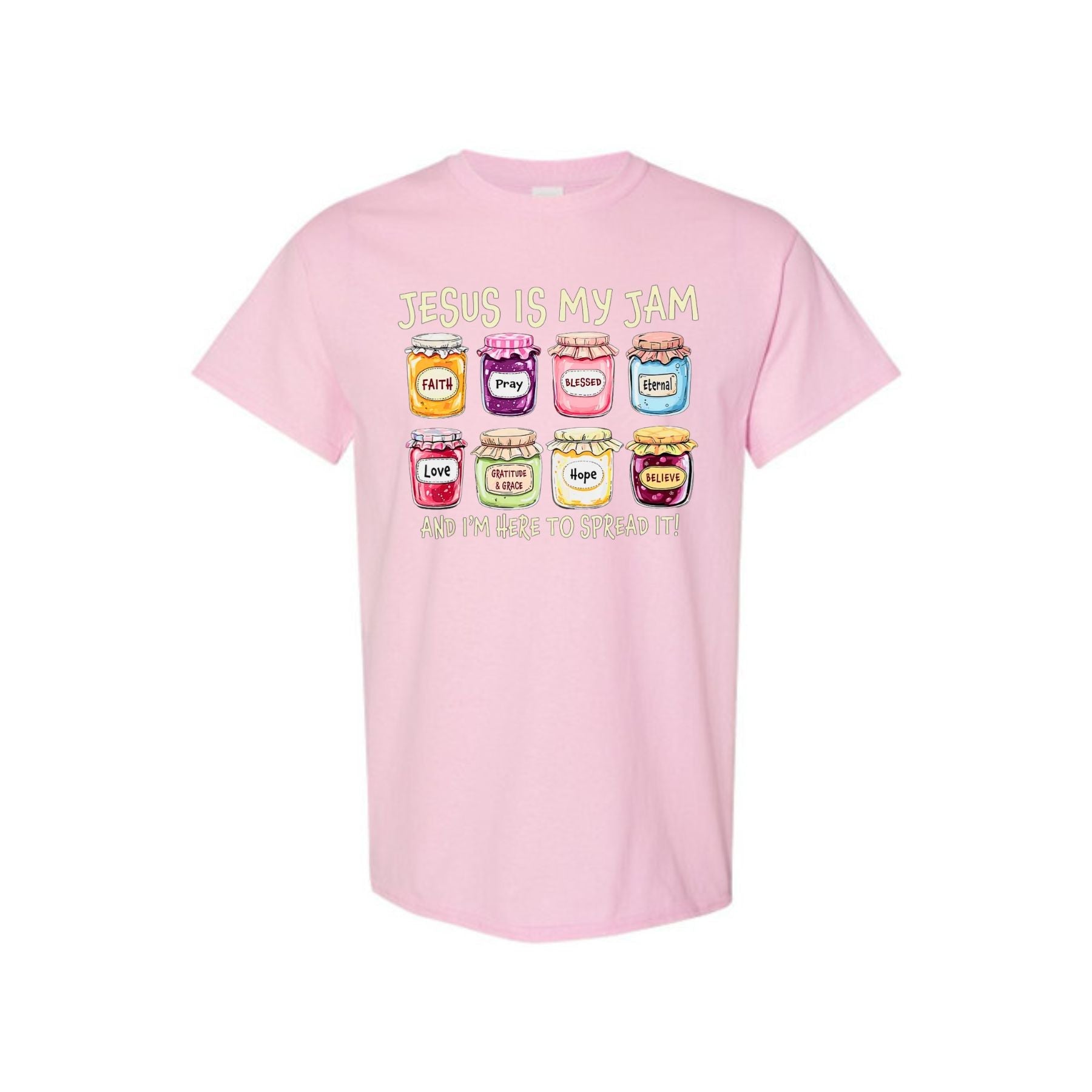 Pasimax "Jesus Is My Jam" T-Shirt — detail close-up