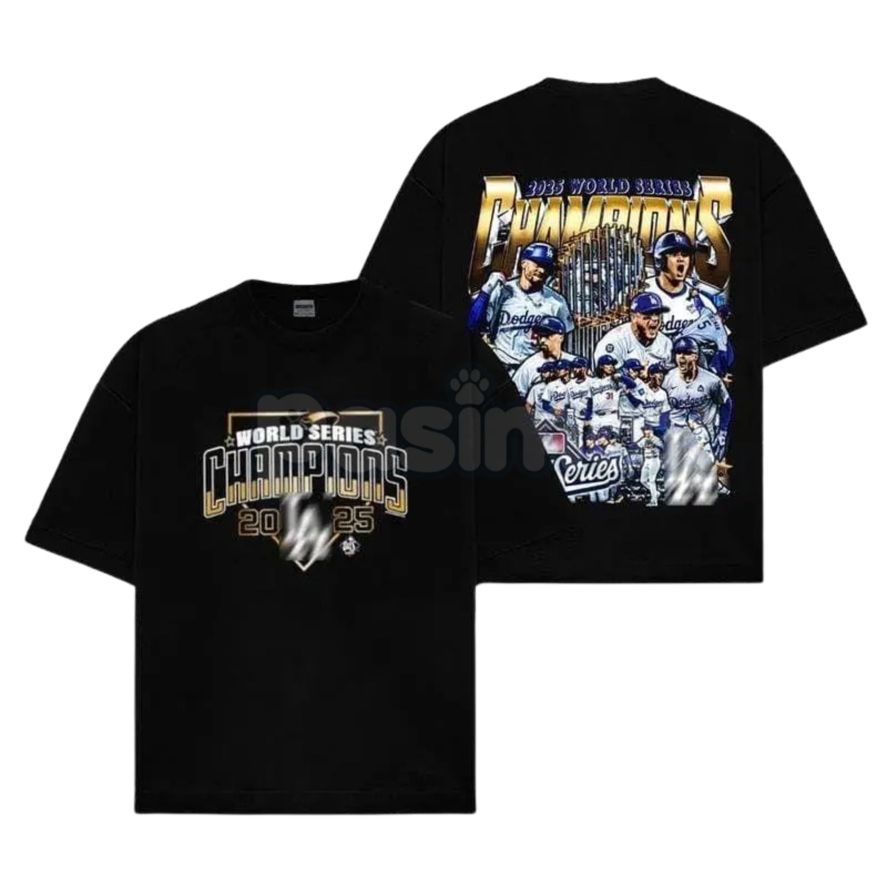 Pasimax DODGERS WORLD SERIES CHAMPS 2025 Hoodie – Commemorative Dodgers Nation Fan Pullover, Unisex Championship Apparel — li