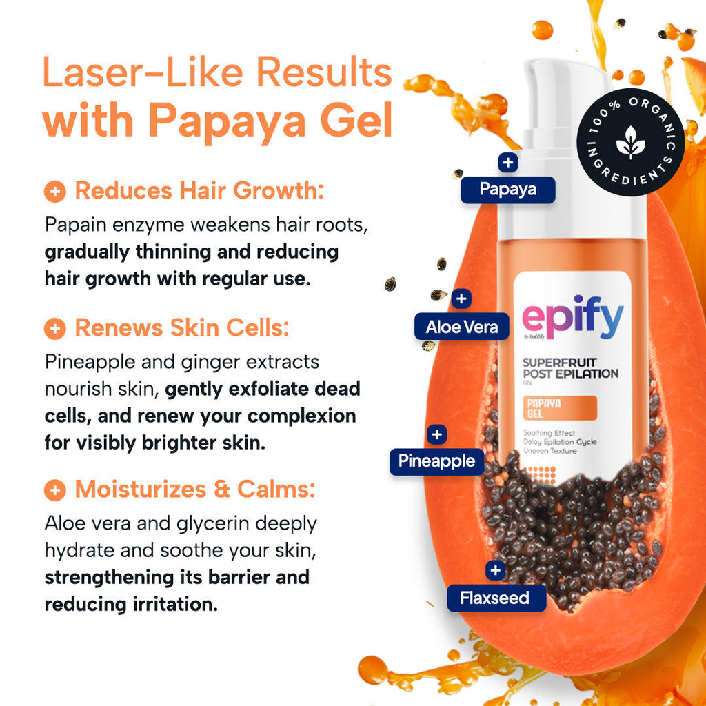 Epify Radiant Glow Face Care Set, Glutathione Shot &amp; Superfruit Papaya Gel, 2-Step Face Routine