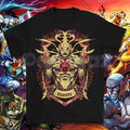Vintage 80s Cartoon Thundercats Graphic Tee – Retro Character Grid Print Shirt, Nostalgic Streetwear Unisex T-Shirt