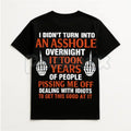 Pasimax Being Pissed Off Is My Cardio – Funny Sarcastic Quote Hoodie, Sweatshirt & T-Shirt — detail close-up