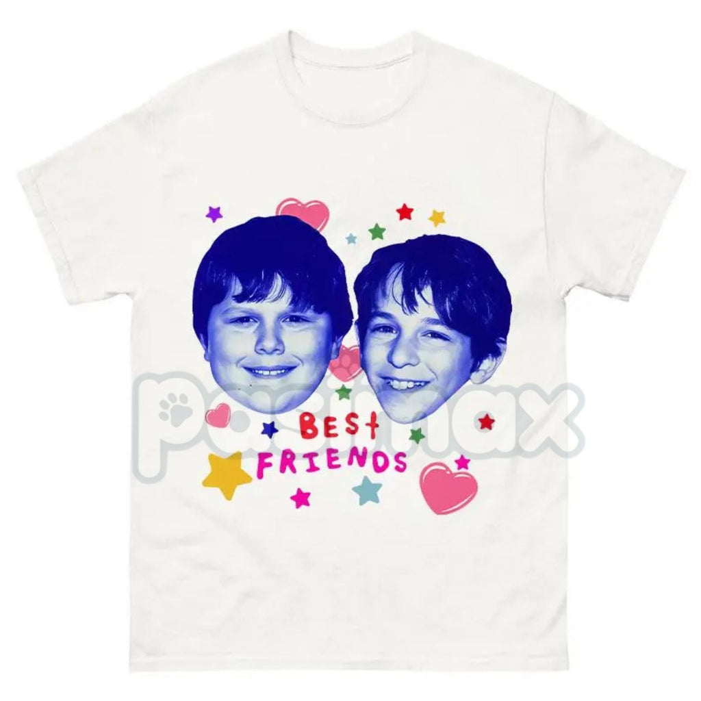 Pasimax Best Friends - Greg and Rowley - Diary of a Wimpy Kid - Meme Shirt - Nostalgic Book Fan Tee, Funny Middle Grade Humor