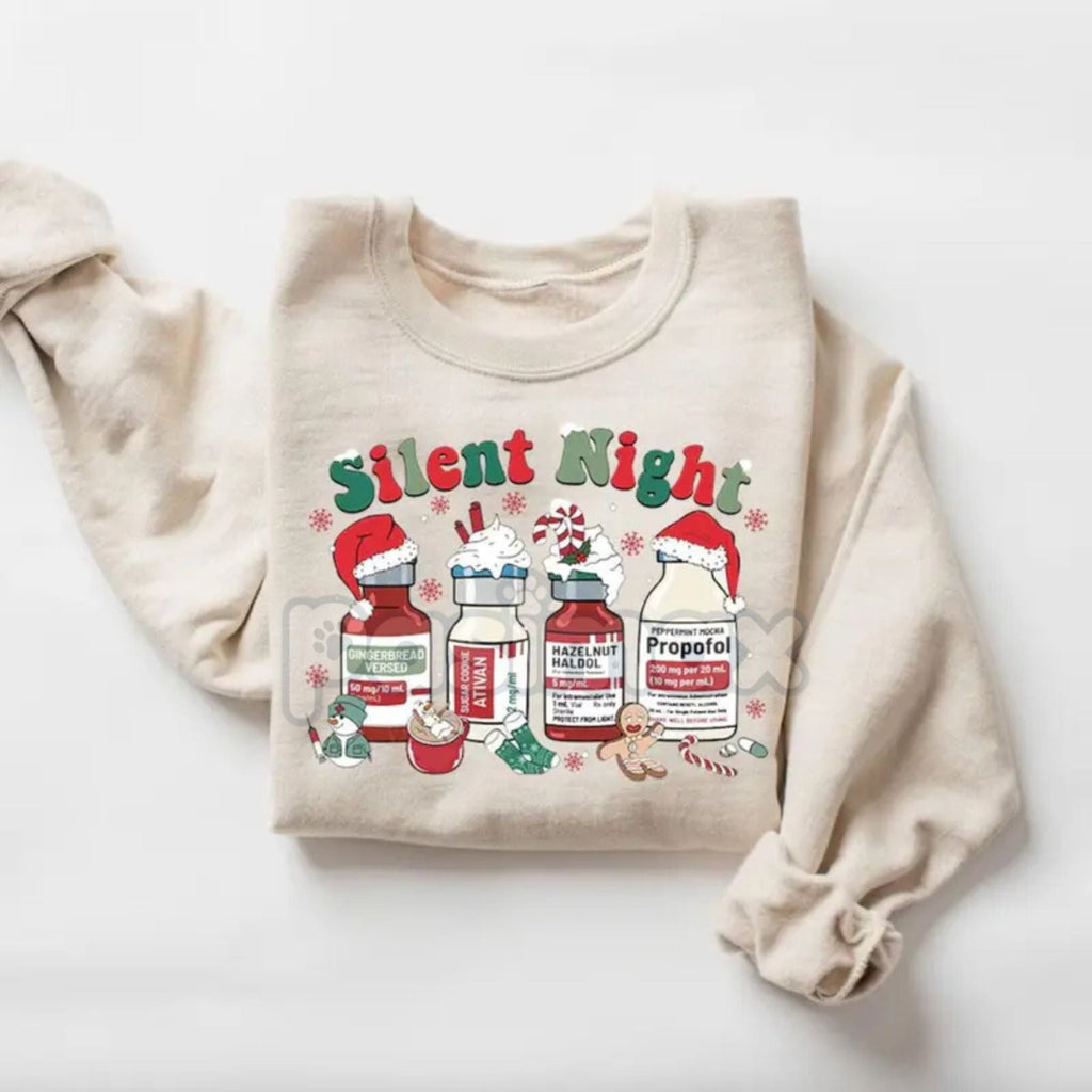 Pasimax Medical Staff Holiday Hustle Sweatshirt — lifestyle context