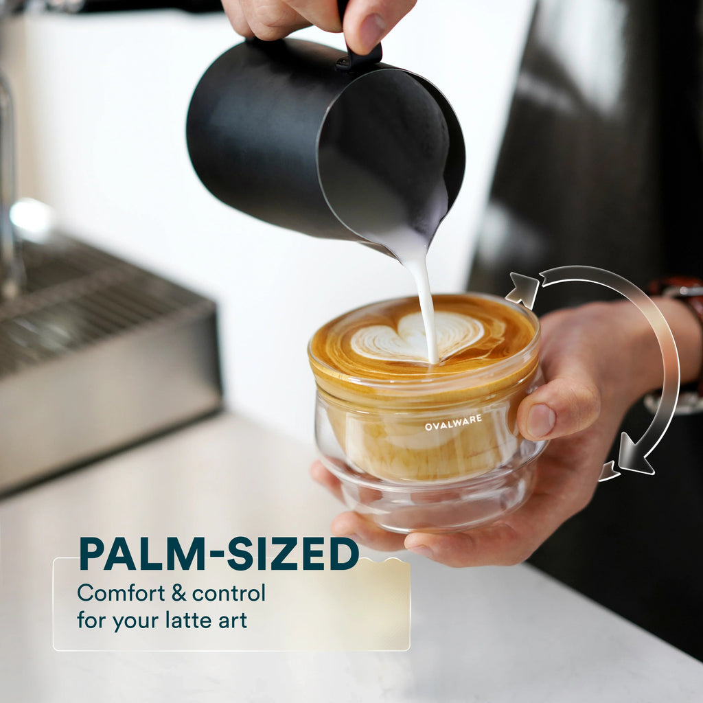 Latte Master Glass - 250ml/8.5oz (Set of 2) – Ovalware, view 5