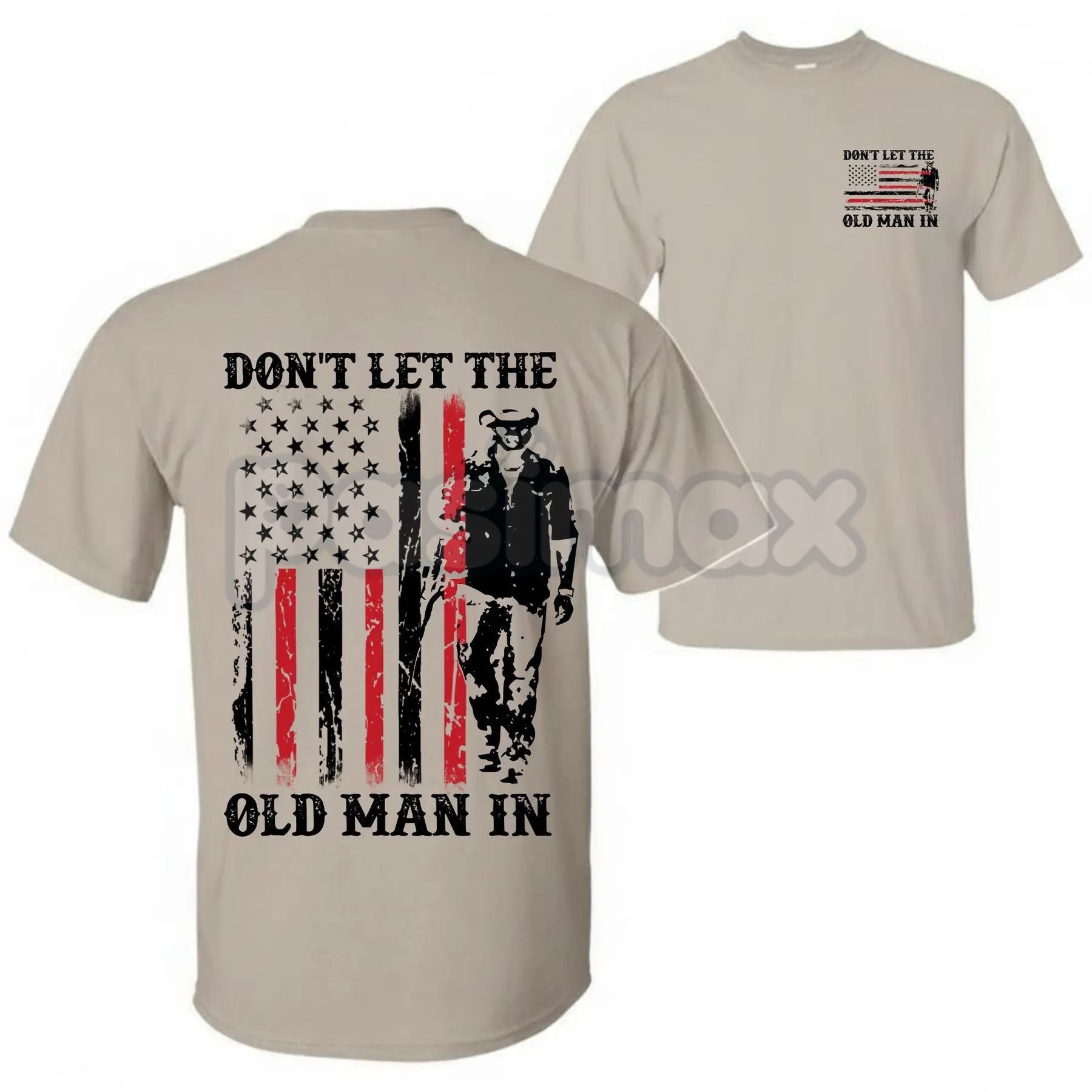 Pasimax "Don't Let the Old Man In" Toby Keith Tribute T-Shirt - Vintage Country Music Graphic Tee, In Loving Memory Toby Keit