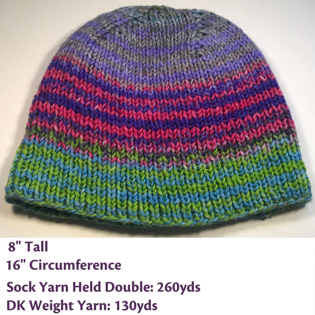 Darn Good Yarn Darn Good Yarn #BossBeanie DGY Boss Beanie Knit Pattern — lifestyle worn / used context