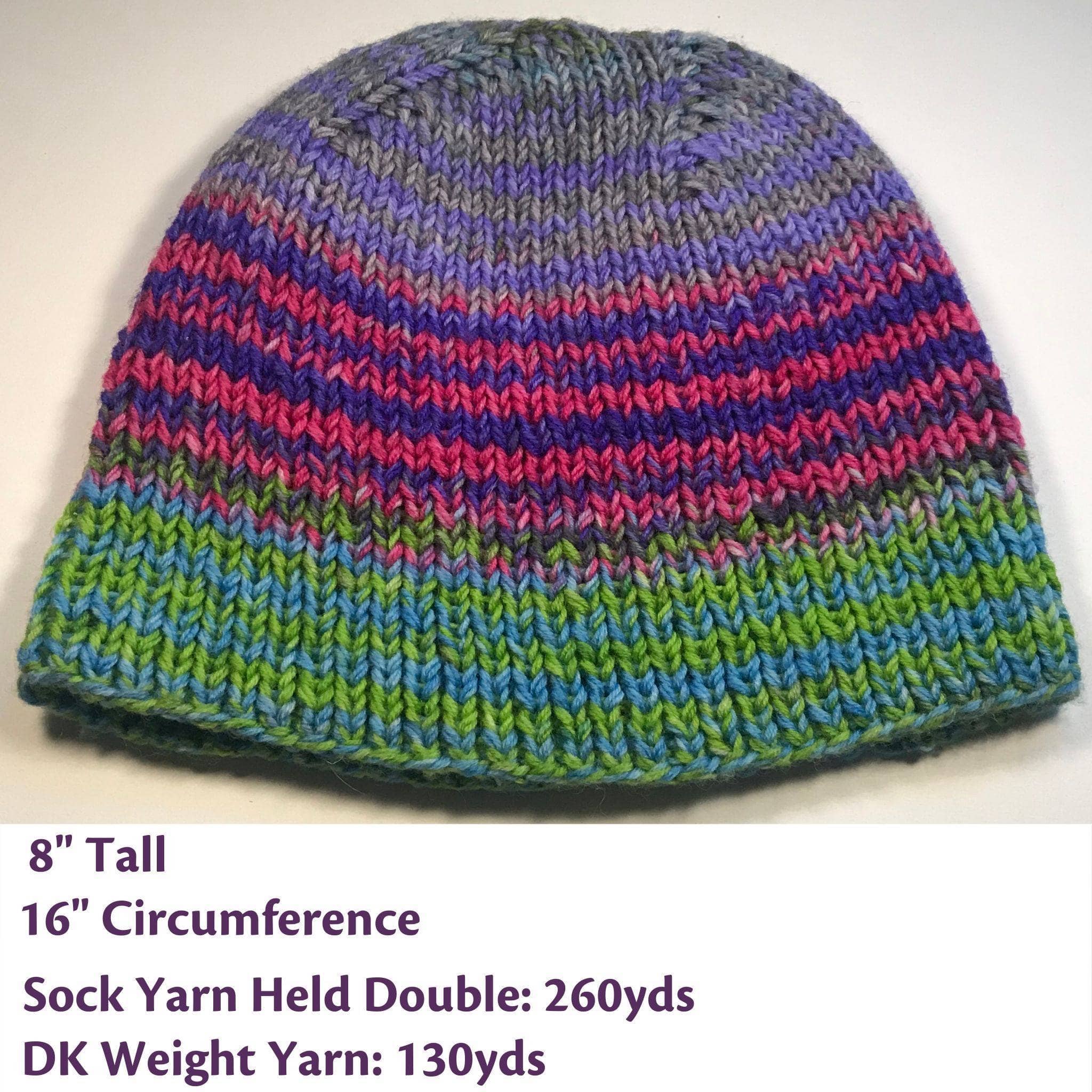 Darn Good Yarn Darn Good Yarn #BossBeanie DGY Boss Beanie Knit Pattern — lifestyle worn / used context