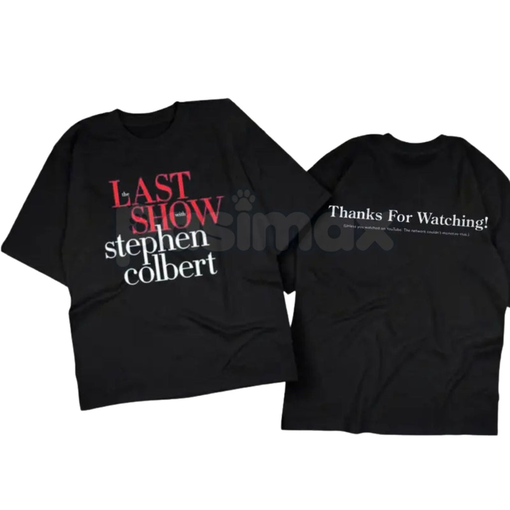 "Late Night Show Parody" Funny T-Shirt – Double-Sided TV Host Graphic Tee, Premium 100% Cotton Pop Culture Humor Top, Soft Lived-In Heavyweight Broadcast Style Shirt, Made in USA