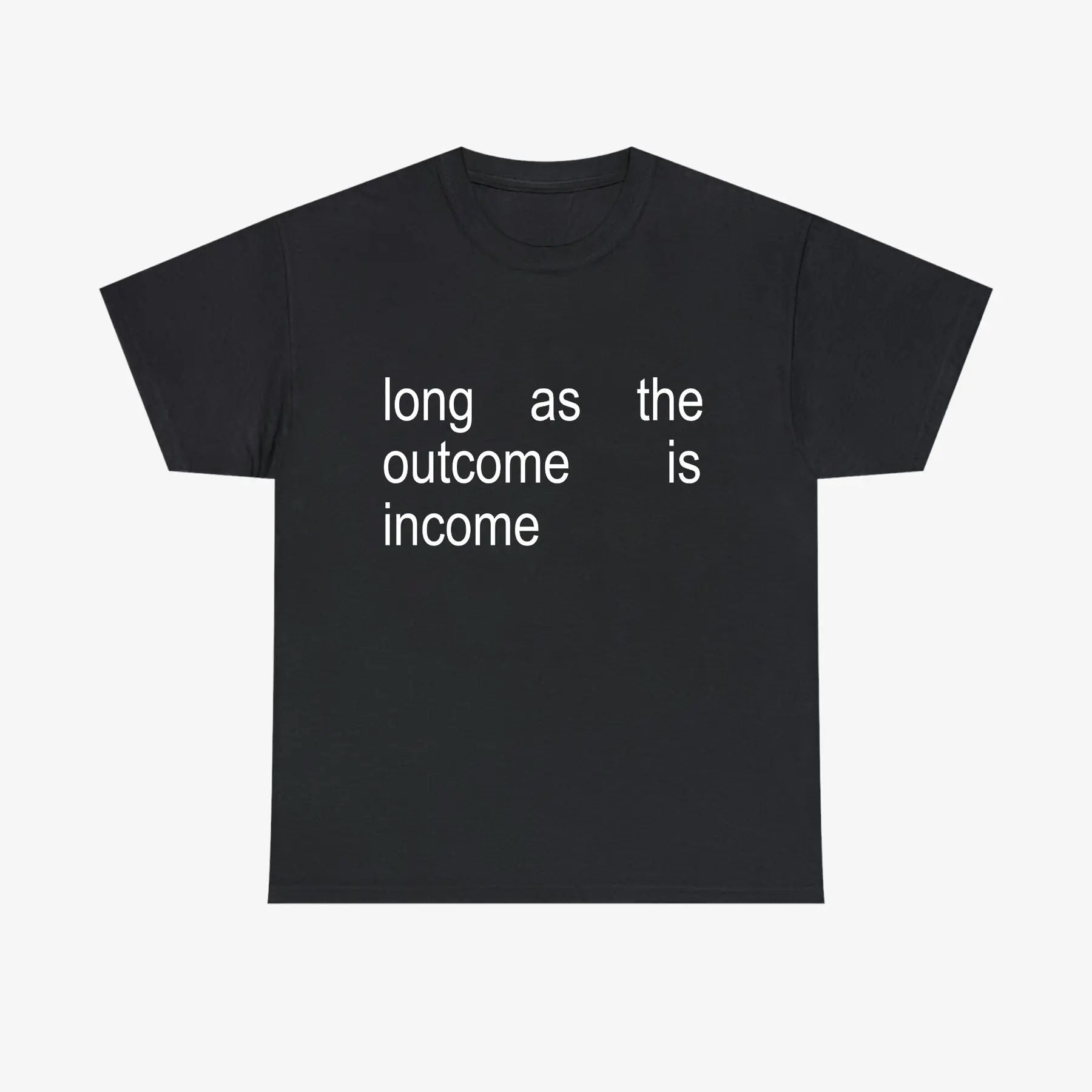 Pasimax "INCOME" T-Shirt — detail close-up