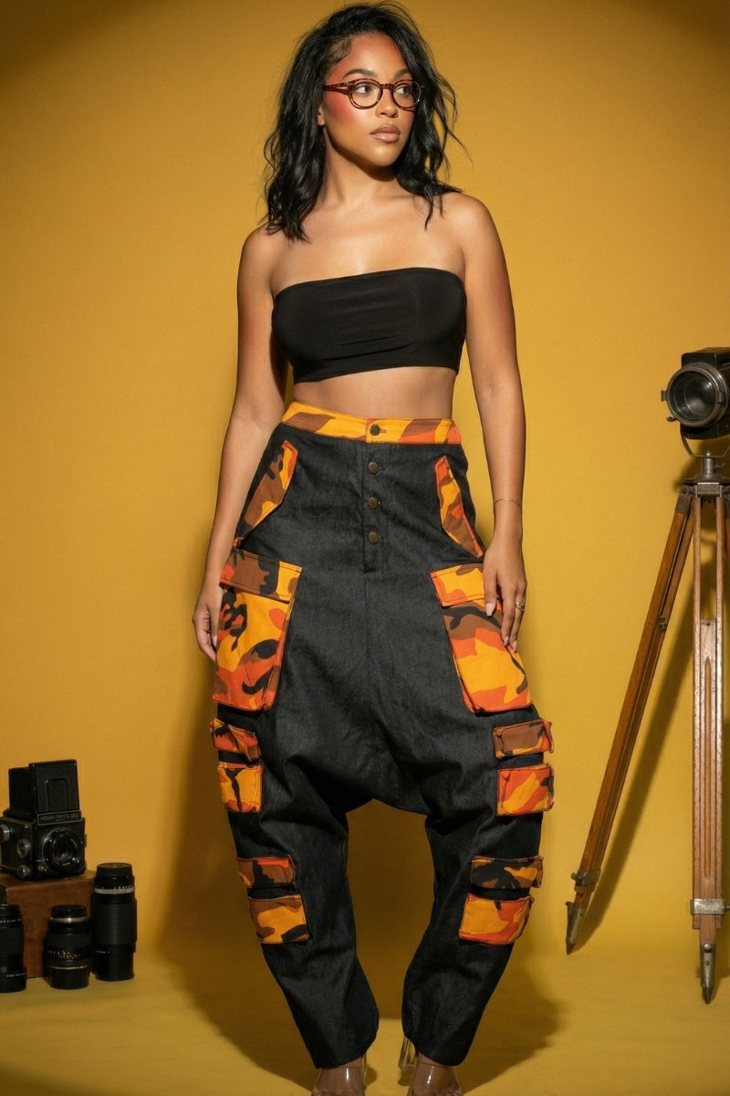 Urban Camouflage Cargo Pants
