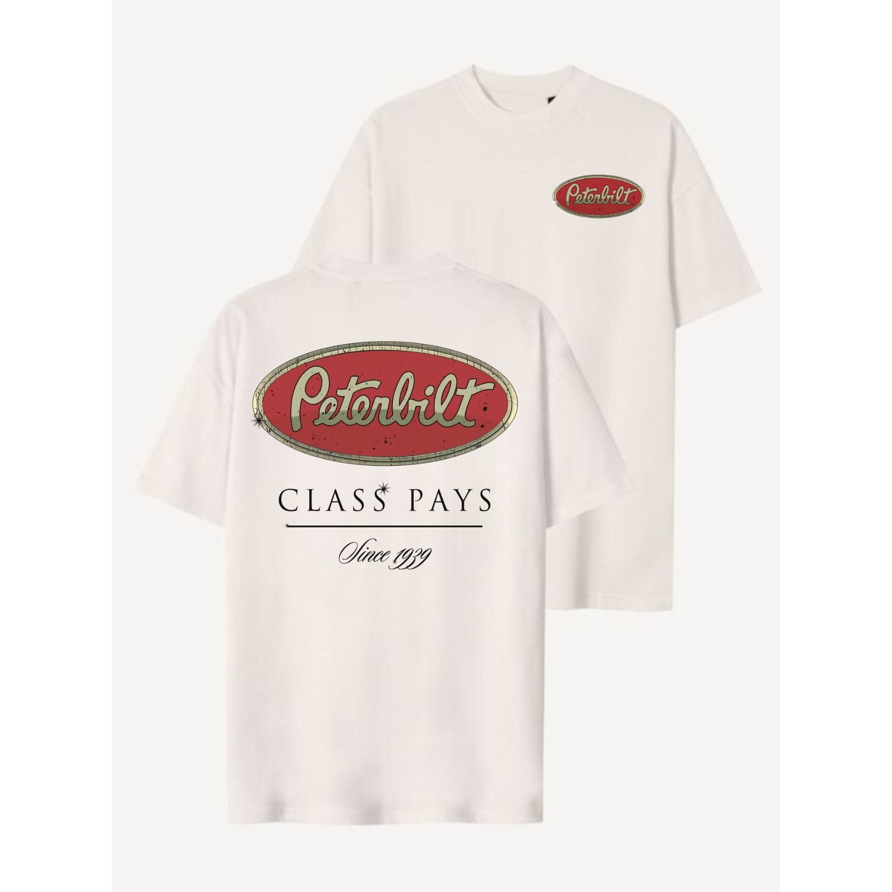 Pasimax Vintage Peterbilt Shirt — detail close-up