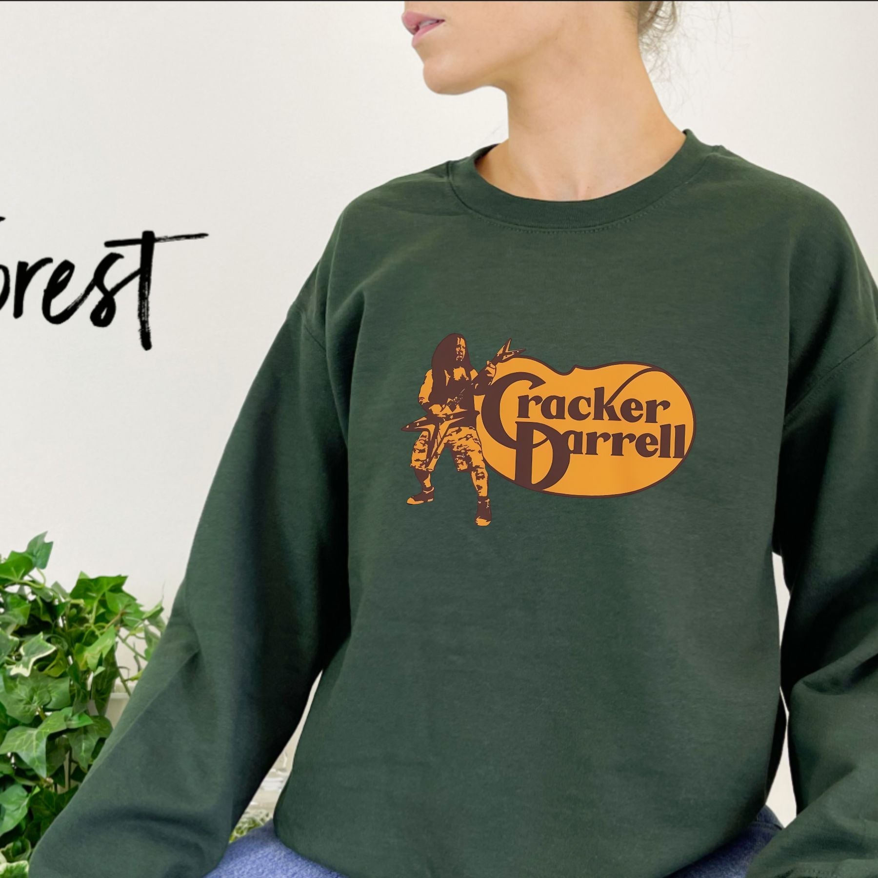 Pasimax Dimebag Darrell Sweatshirt – "Cracker Darrell" Pantera Tribute — detail close-up